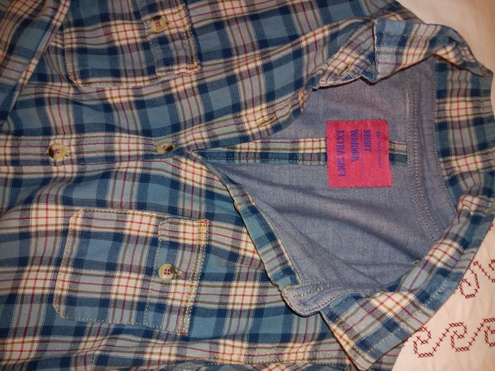 Chemise bûcheron, femme M - photo numéro 7