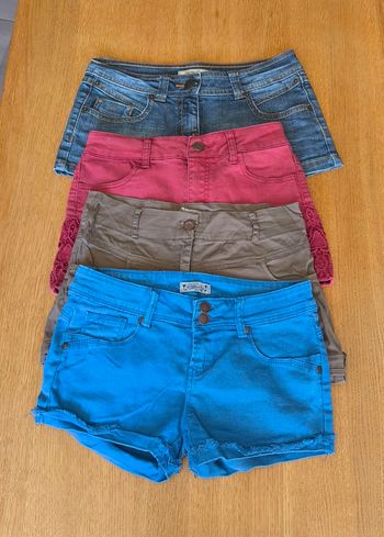 🌺 Lot de 4 shorts - T36 🌺