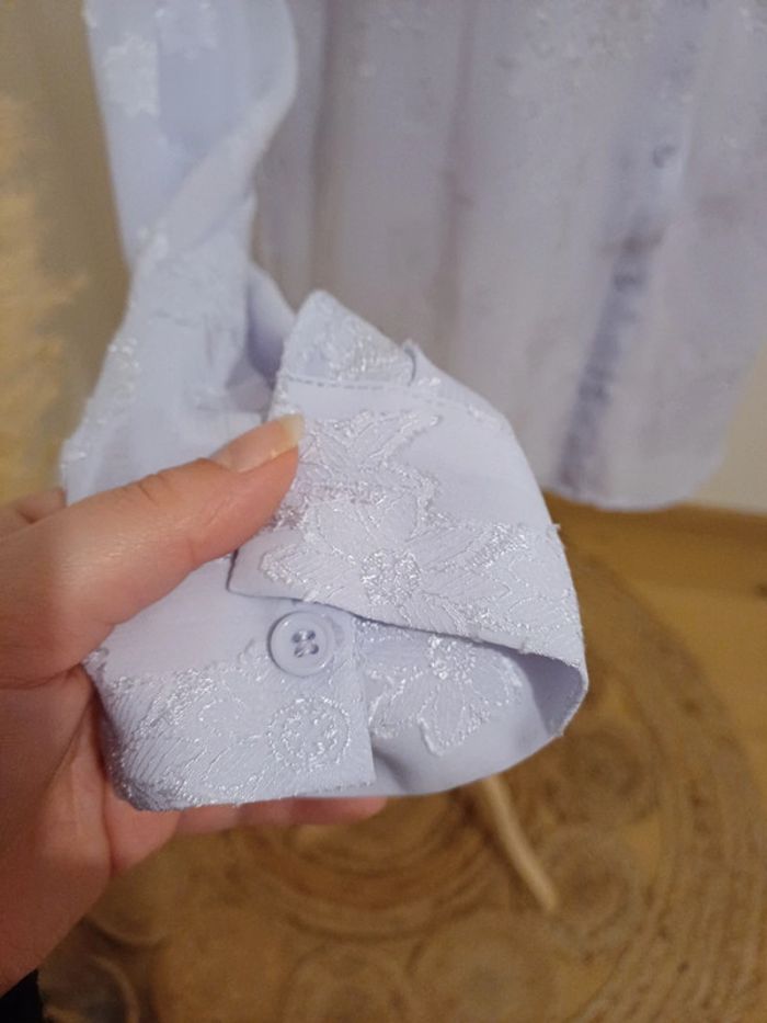 Chemise transparente couleur Lilas neuve Kilky taille S 36 - photo numéro 6