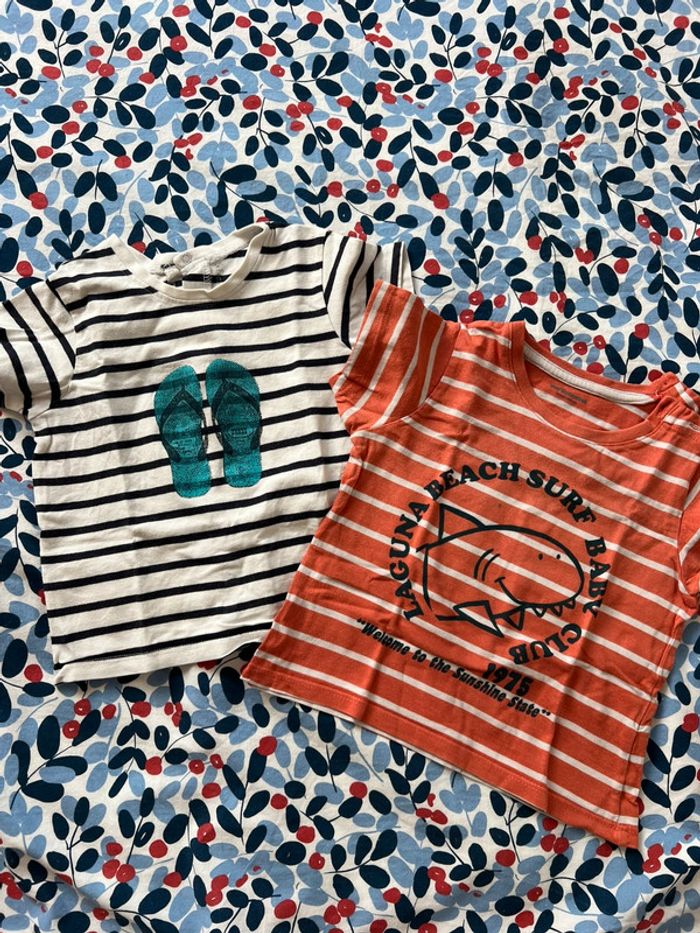 Lot de deux tee-shirts
