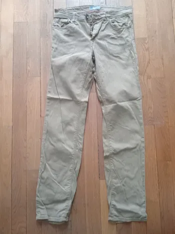 Pantalon homme jean marron-beige Celio taille 40