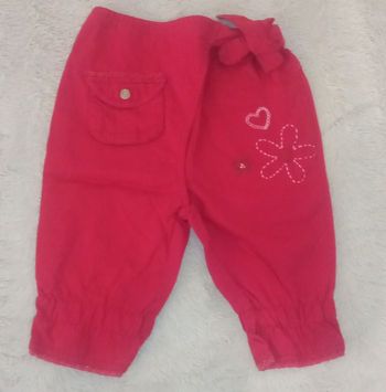 Pantalon fille 6 mois