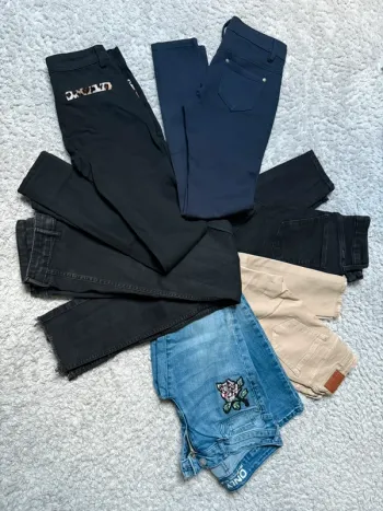 Lot 6 pantalons femme 34
