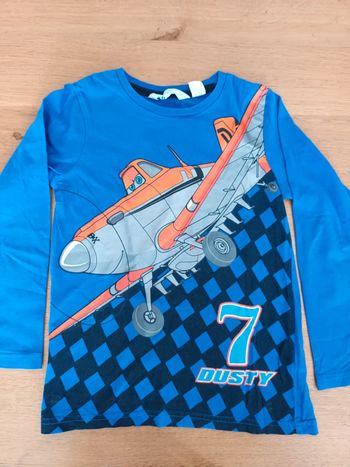 Haut manches longues planes 4/6 ans