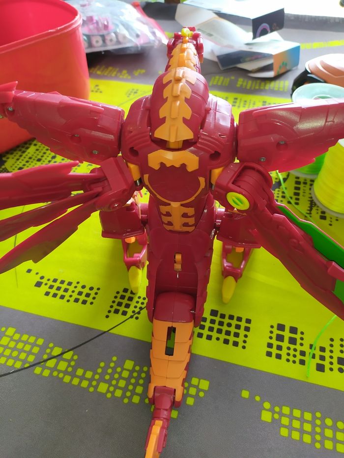 Énorme robot Bakugan son et lumière comme neuf - photo numéro 6