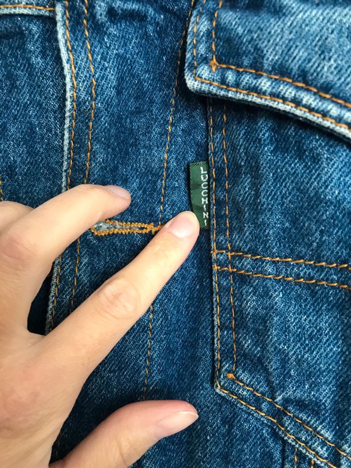 Veste jean vintage - photo numéro 2
