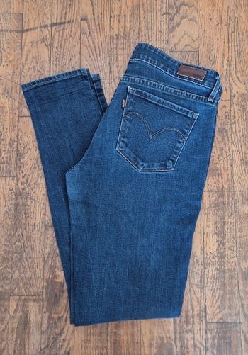 Levi’s jean skinny demi curve modern rise W29 L32 (38 M) bleu foncé coupe ajustée