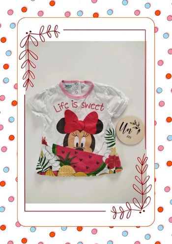 T shirt Minnie 12 mois