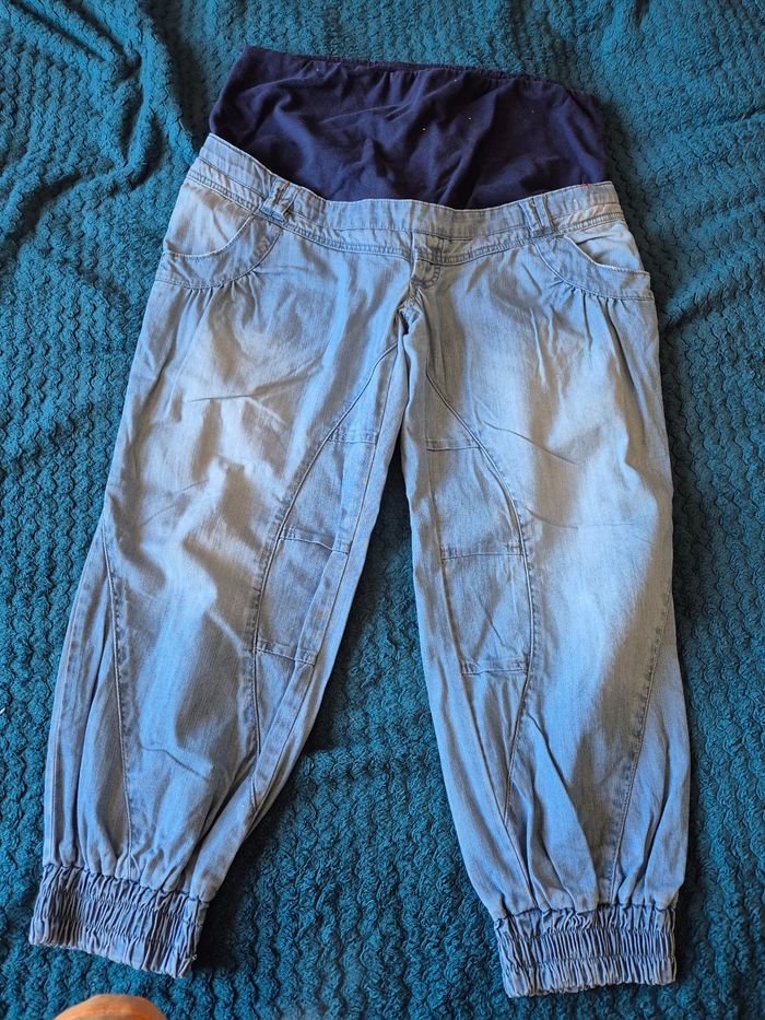 Pantalon jeans femme grossesse taille 40
