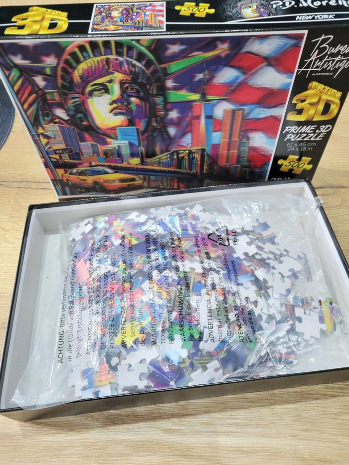 puzzle effet 3D 1000 pièces - photo numéro 2