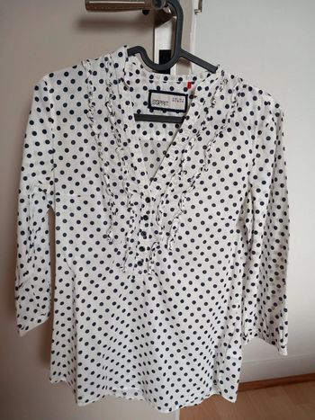 Chemisier à pois Esprit TBE T34/36
