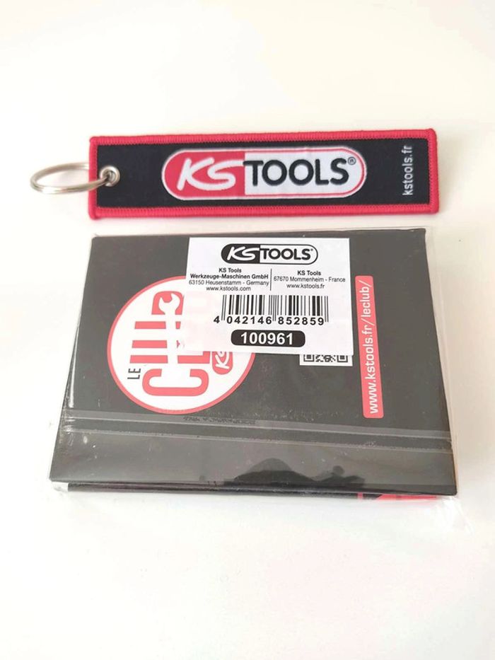 KS Tools Porte clés Flamme NEUF + Bloc notes carnet NEUF - photo numéro 2