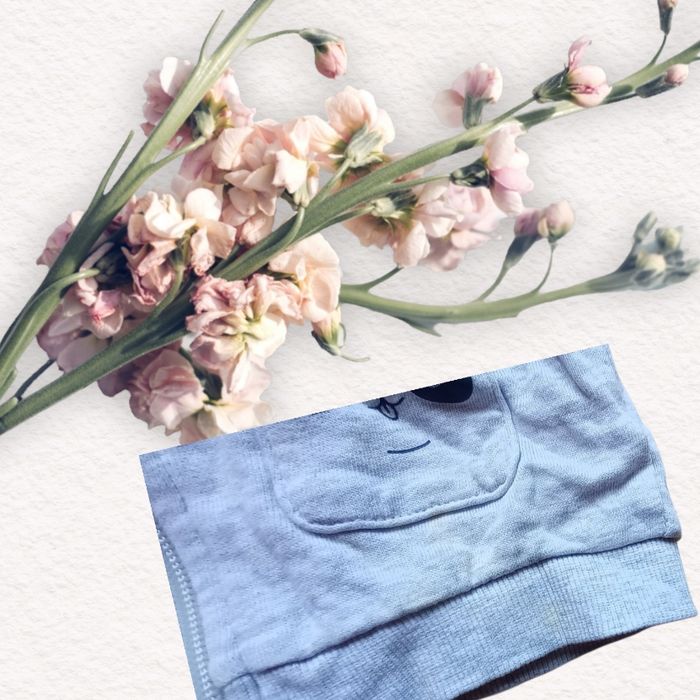 Sweat gris, panda, bébé fille taille 9 mois - photo numéro 5