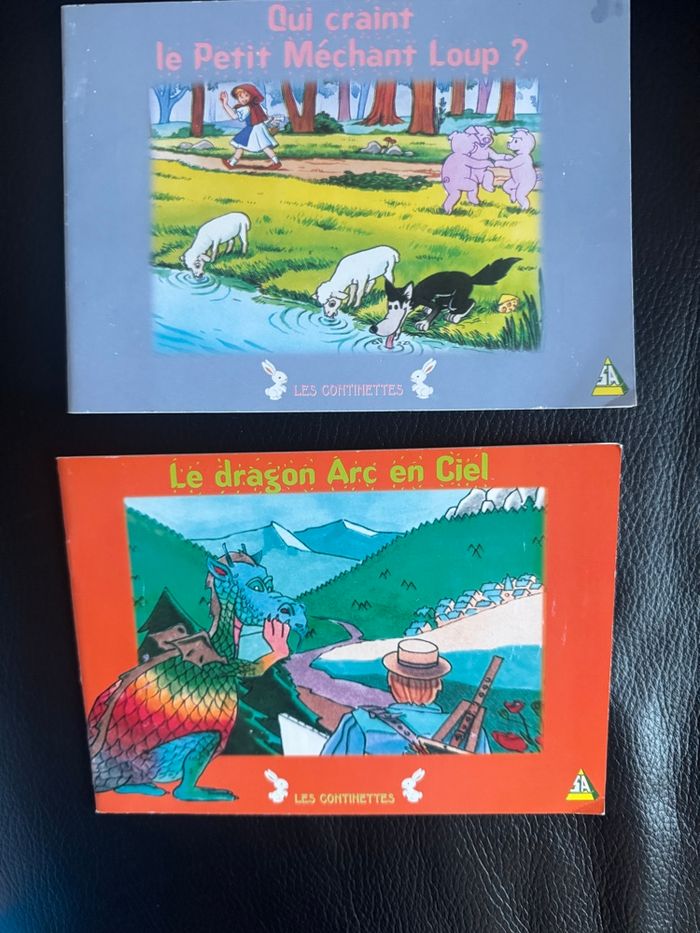 Lot de 2 livres pour enfants