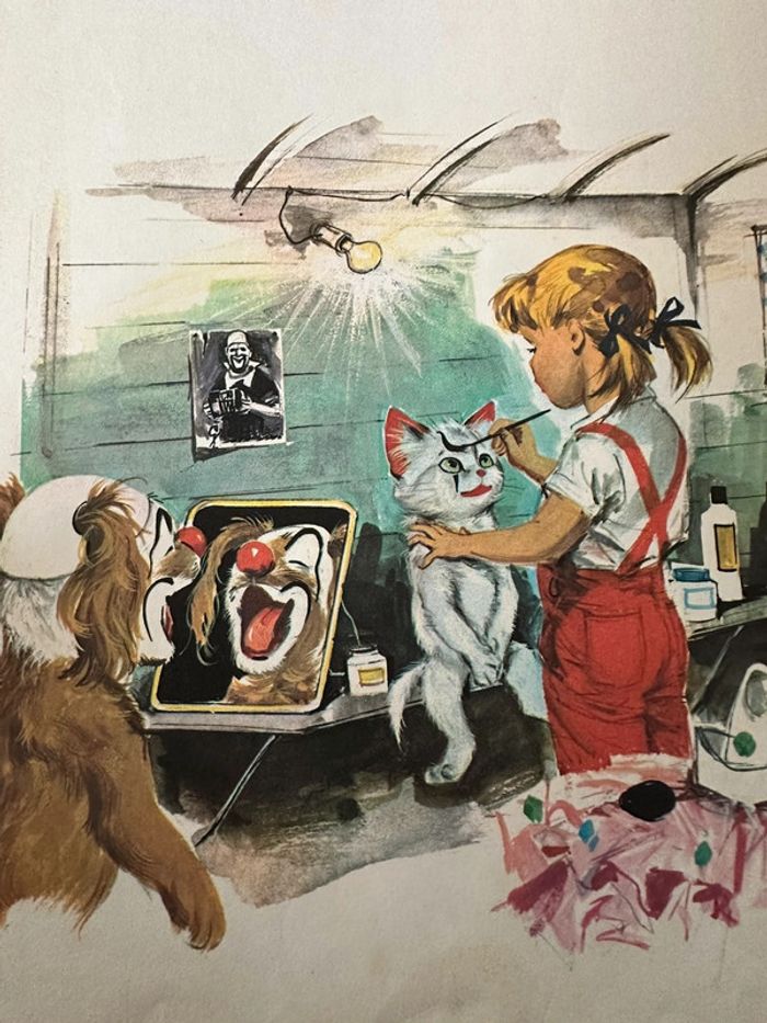 1970 Livre ancien Le Cirque Caroline Grands albums Hachette bd collection Pierre Probst - photo numéro 6