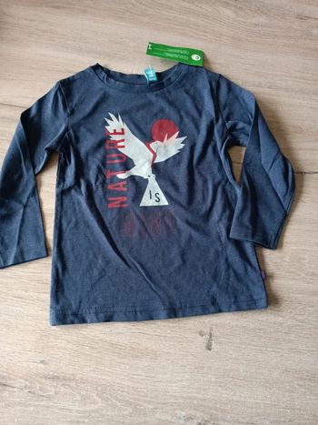 61. T-shirt neuf Okaïdi 2ans 86