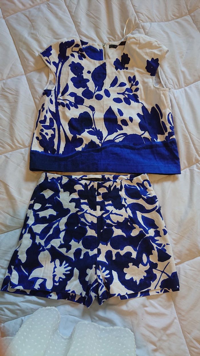 Short et haut zara