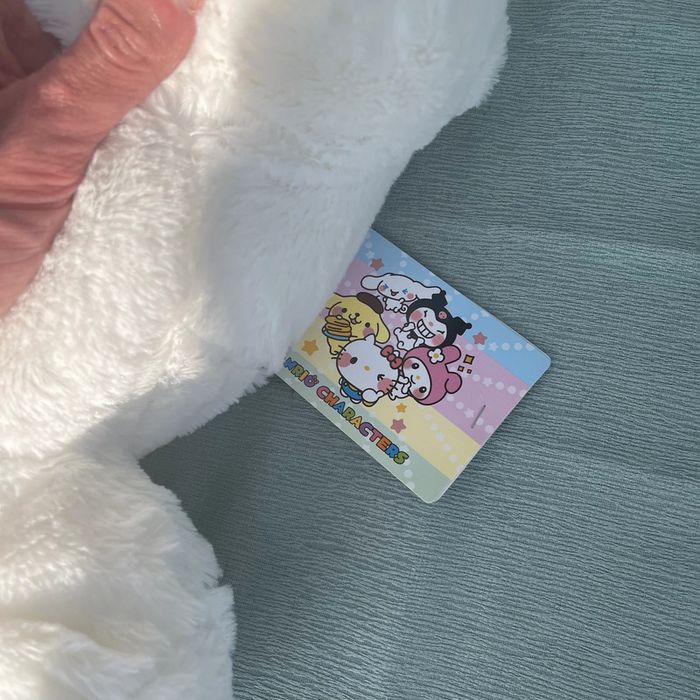 Hello Kitty Mega Grande Peluche Kuromi x My Melody Sanrio Characters Furyu - photo numéro 3