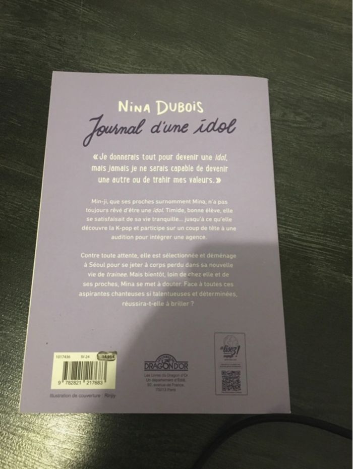 livre « journal d’une idol » - photo numéro 2
