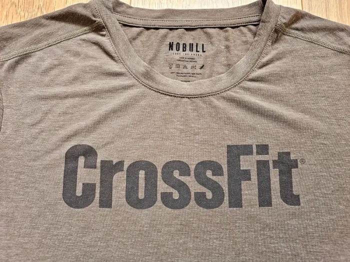 T-shirt Nobull Crossfit kaki L femme - photo numéro 3