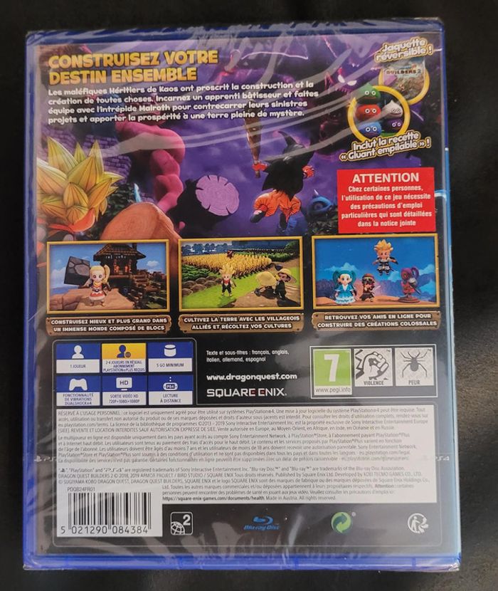 Jeu PS4 Neuf sous blister Dragon Quest Builders 2 - photo numéro 5