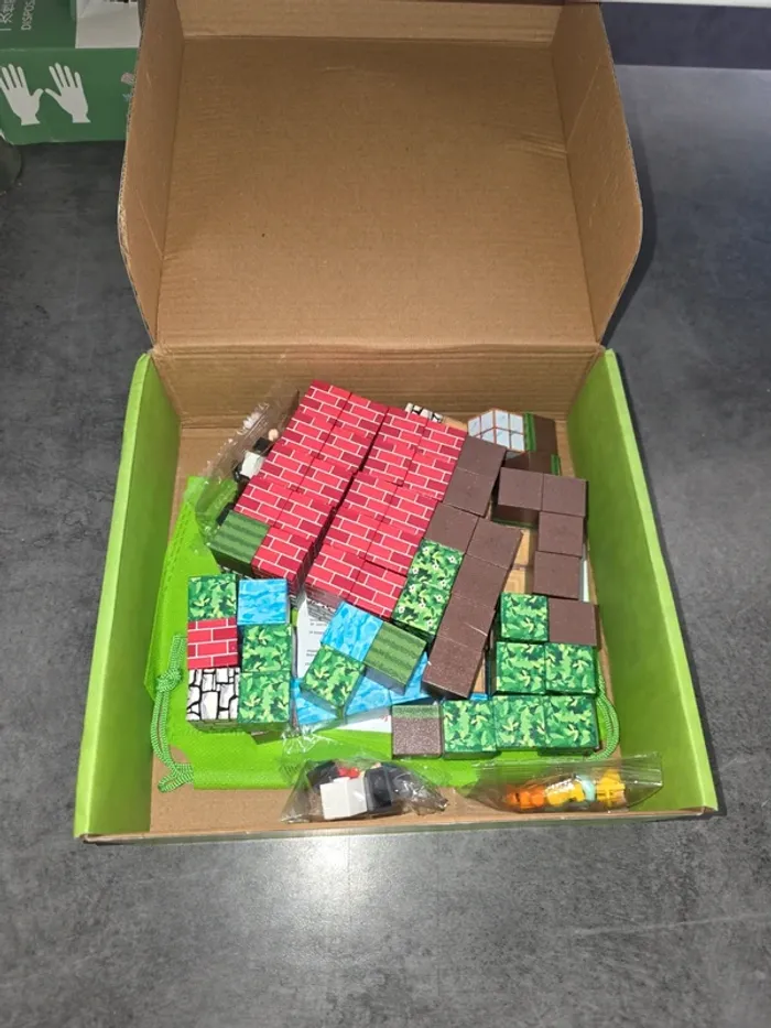 [NEUF] Lot de 100 cubes magnétiques type minecraft