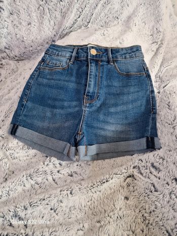 Short en jean