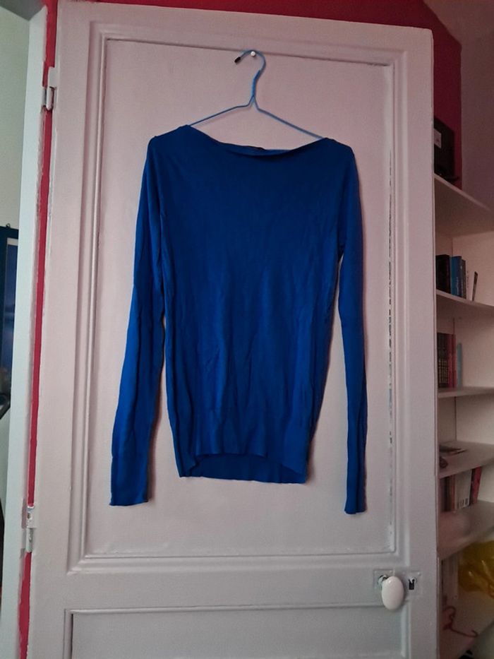 pull bleu - photo numéro 2