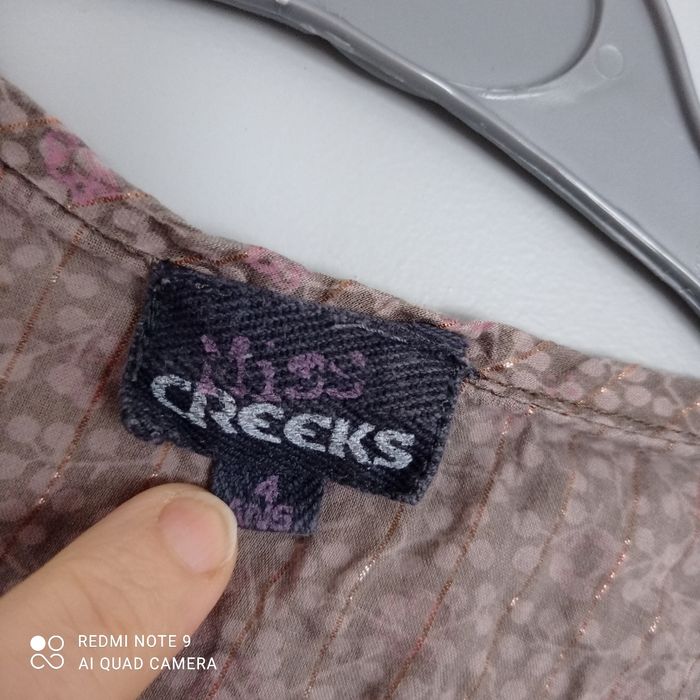 Tunique marron clair à fleurs 4ans - photo numéro 5