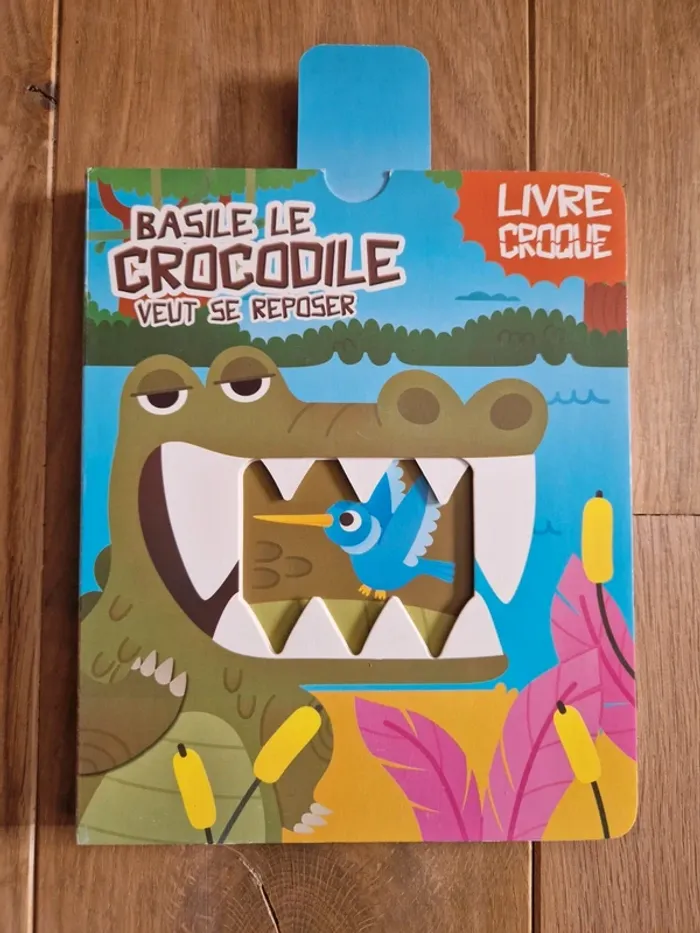 Livre Basile le crocodile - photo numéro 2