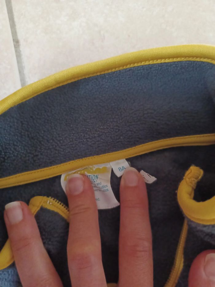 Veste polaire zippée Minions - photo numéro 3