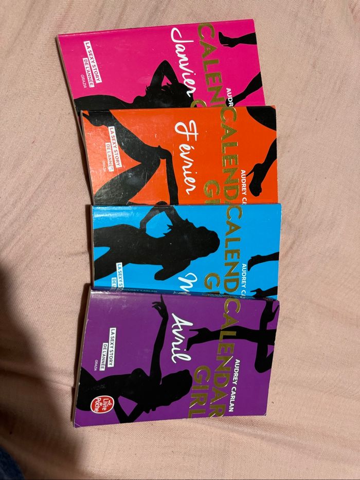 4 tomes « Calendar Girl »