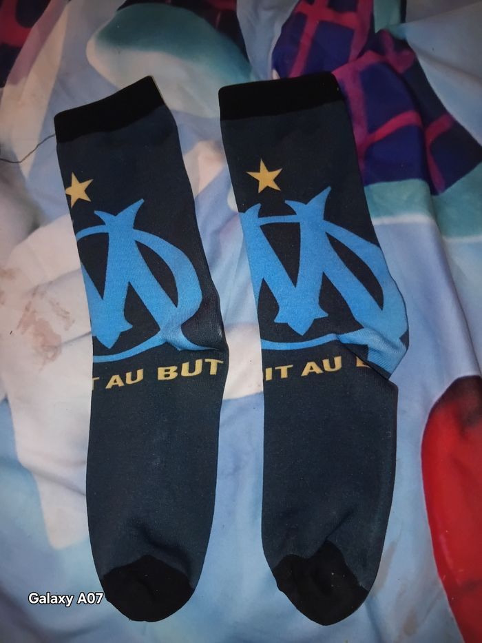 Chaussettes om(olympique de Marseille) - photo numéro 2