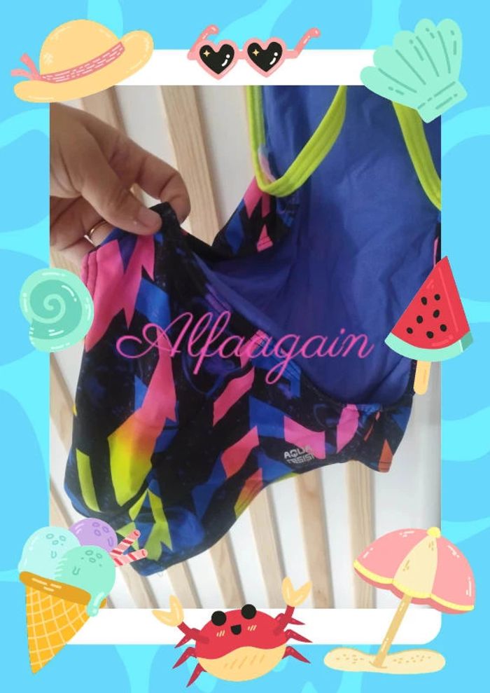 Maillot de bain 6/8ans natation - photo numéro 5