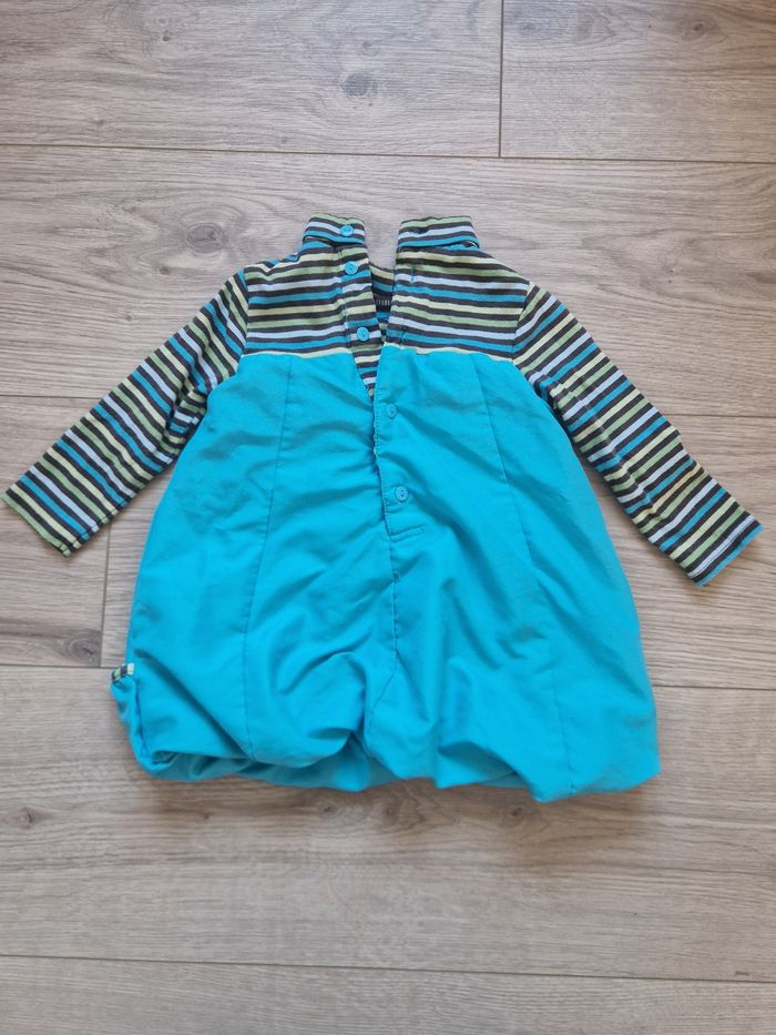 Robe bébé fille manches longues 12 mois - photo numéro 4