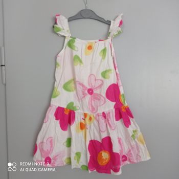 Robe à fleurs roses 5/6ans Agatha Ruiz de la Prada