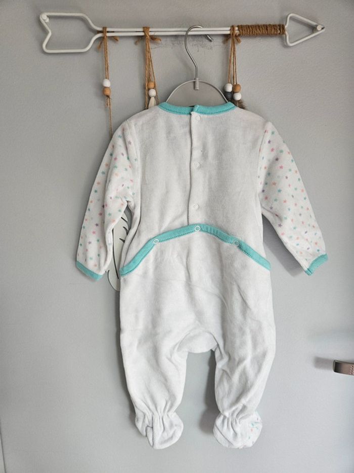 Pyjama velour 9 mois - photo numéro 2