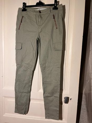 Jeans skinny taille 36 kaki in extenso