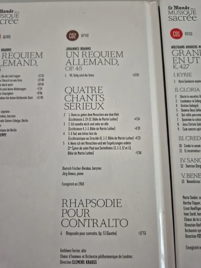 Lot de 2 livres Le Monde de la musique sacrée - photo numéro 6