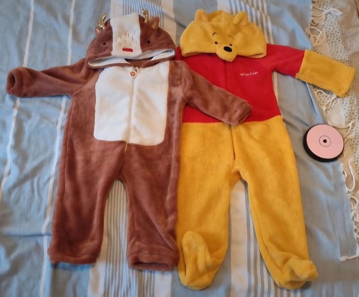 Combinaison douce winny l'ourson et cerf