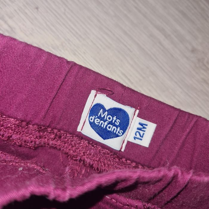 Jean pantalon 12 mois Mots d'enfants - photo numéro 2