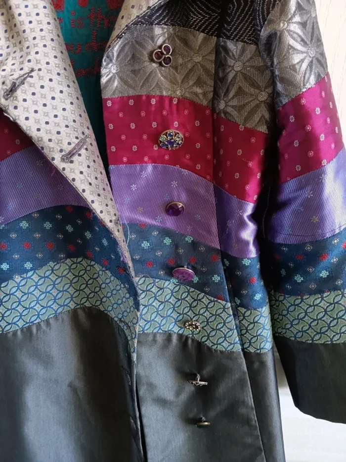 Manteau demi saison desigual taille 38 - photo numéro 2