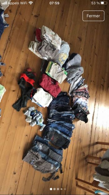 Lot 69 vêtements hiver 3 mois