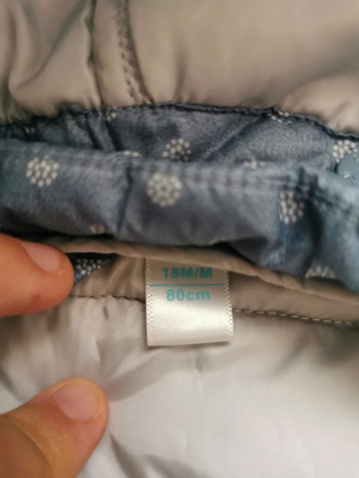 Doudoune sans manche obaibi 18 mois - photo numéro 3