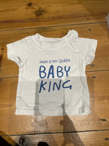 Mum is my queen baby King fête des mères