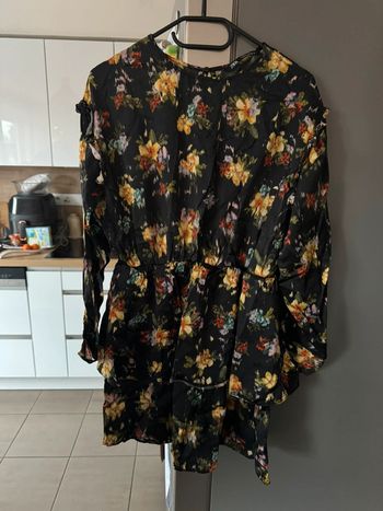 Robe satinée Zara