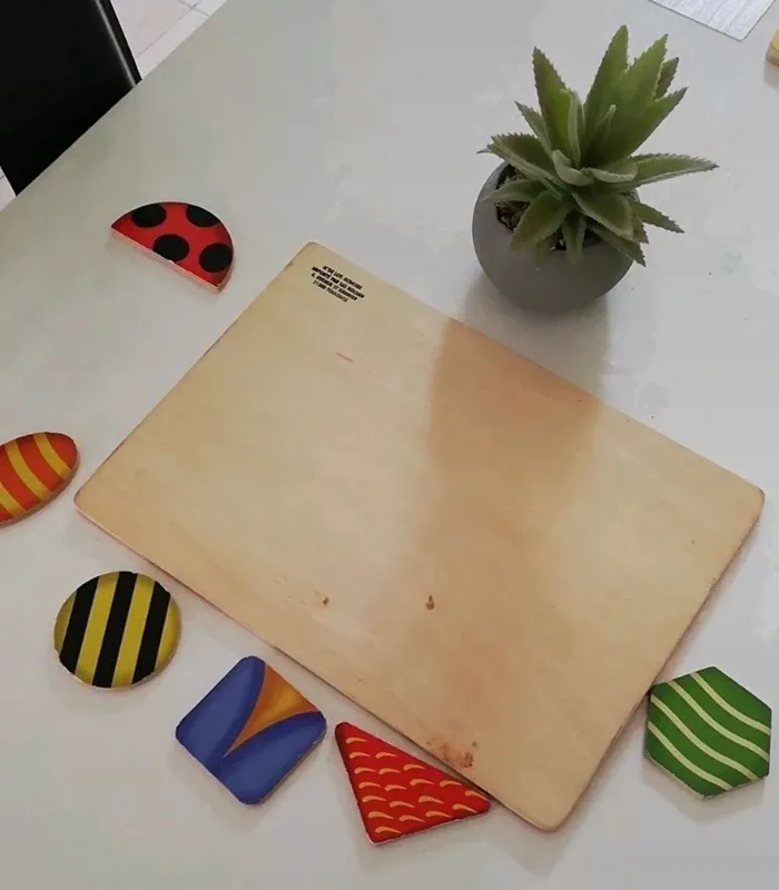 Puzzle en bois et reconnaissance des formes - photo numéro 4