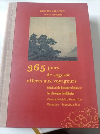 Livre 365 jours de sagesse