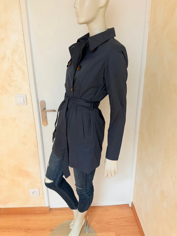 Trenchcoat ONLY Valerie – Night Sky – Taille S – Neuf avec étiquette - photo numéro 7