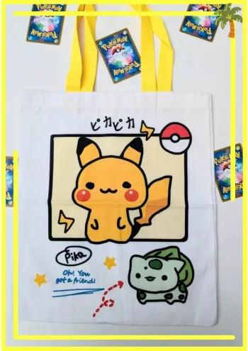 Tote bag Pikachu - pratique & stylé